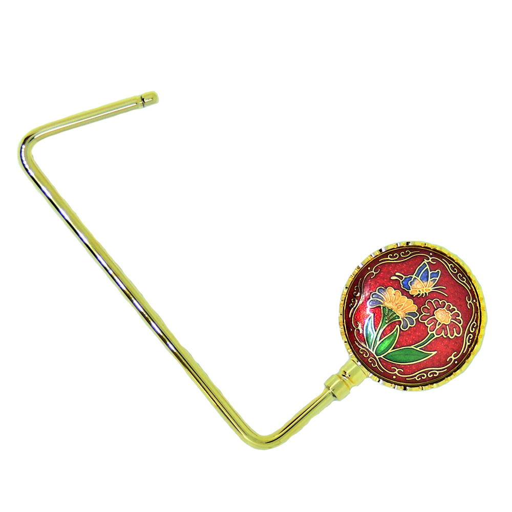 景泰藍琺瑯包包卦勾  | 客製化琺瑯禮品